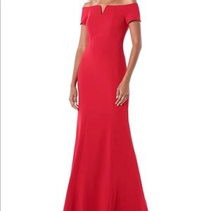 Calvin Klein Stunning Red Gown 🔥🔥🔥
